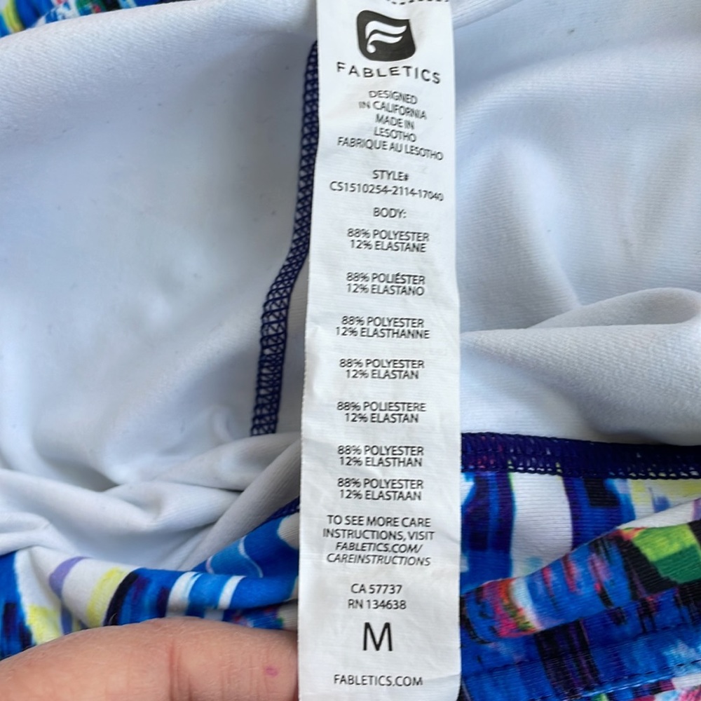Lot of Fabletics High-Waisted Capri Leggings - Picture 6 of 10